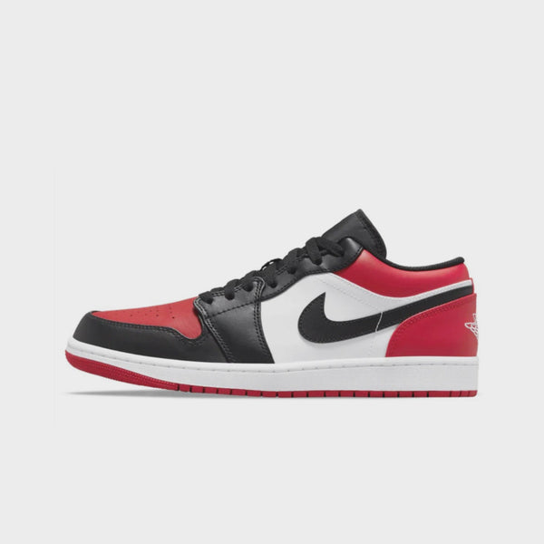 Jordan 1 Low “ Bred Toe ‘’
