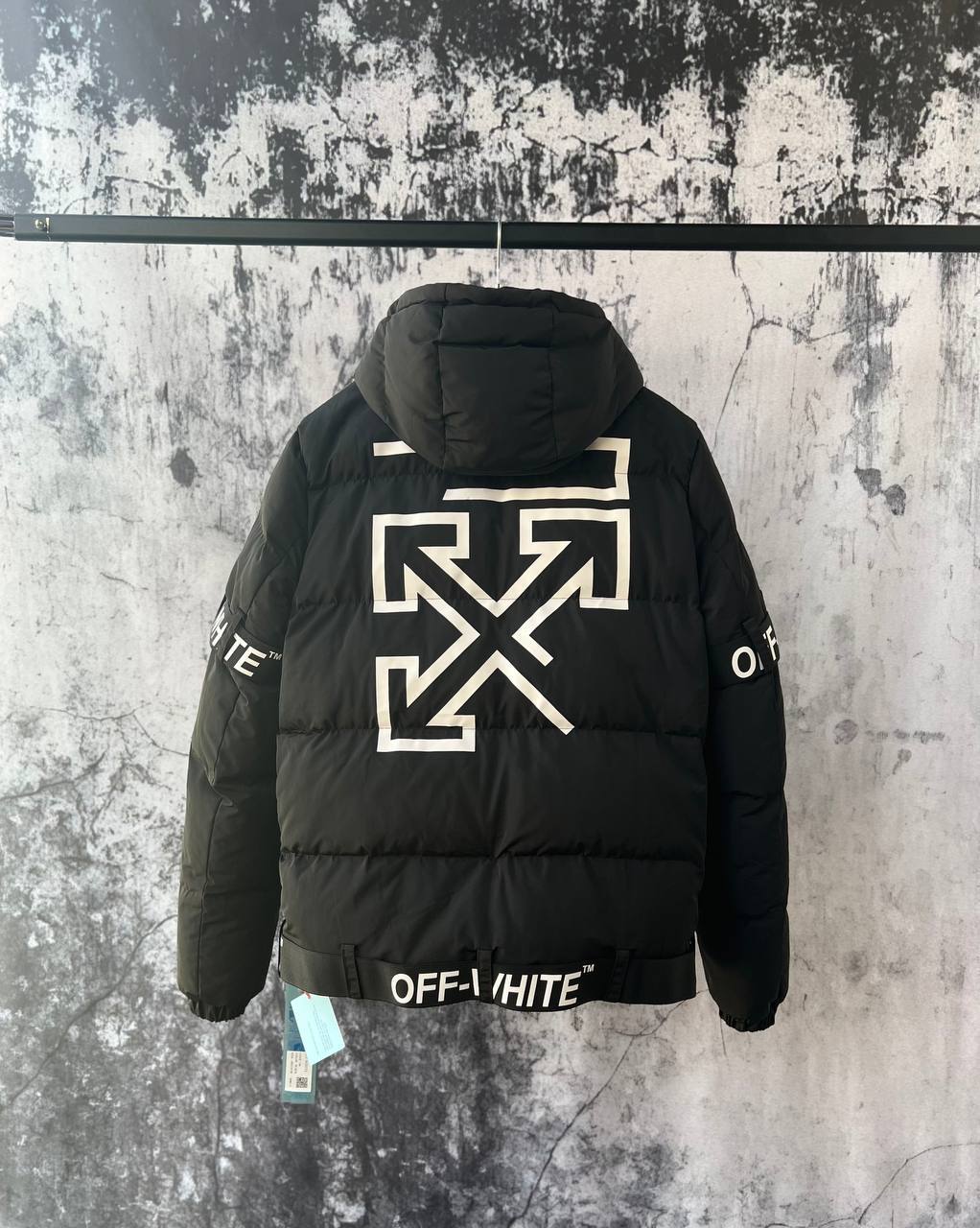 Μπουφάν Off White - 9287