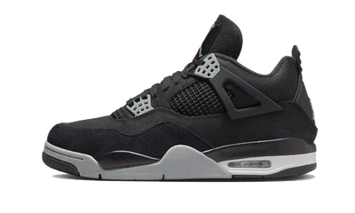 Air Jordan Retro 4 - Black Canvas