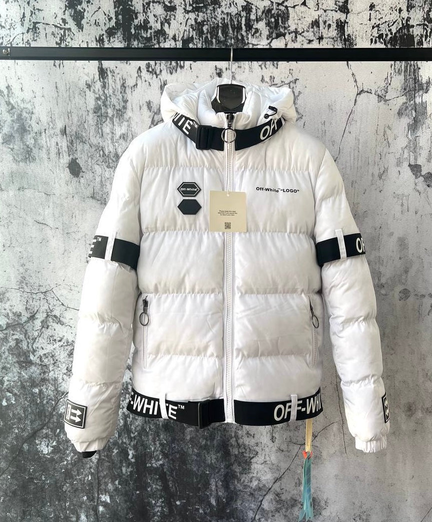 Μπουφάν Off White - 9286