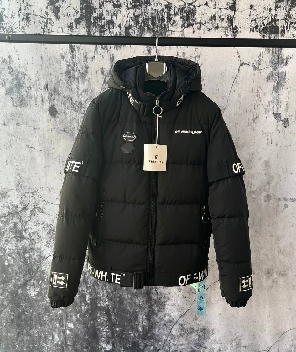 Μπουφάν Off White - 9287
