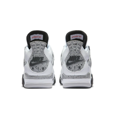 Air Jordan Retro 4 White Cement